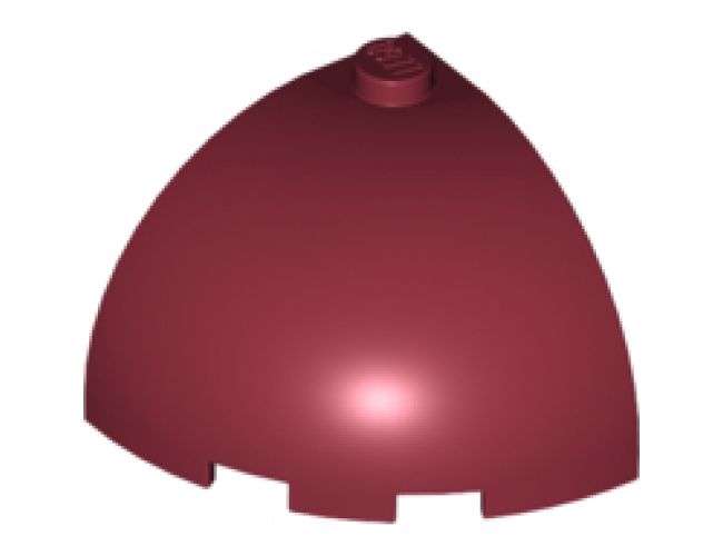 Brick, Round Corner 3 x 3 x 2 Dome Top