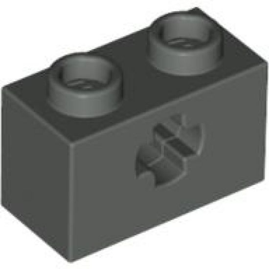 Technic, Brick 1 x 2 with Axle Hole