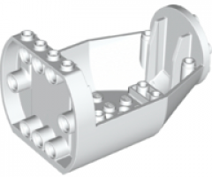 Cockpit 9 x 6 x 4 1/3, Tapered with Studs on Front