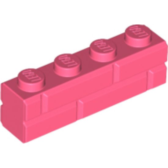 Brick, Modified 1 x 4 with Masonry Profile (Brick Profile)