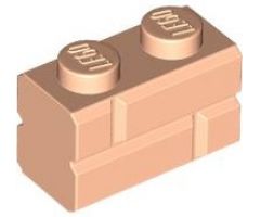 Brick, Modified 1 x 2 with Masonry Profile