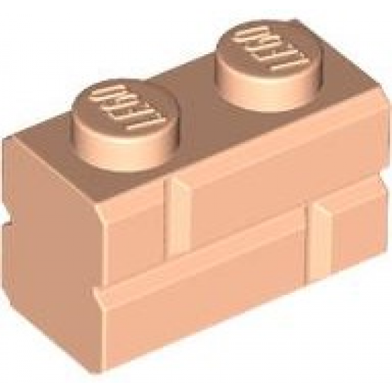 Brick, Modified 1 x 2 with Masonry Profile