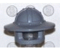 Minifigure, Headgear Helmet Castle with Chin Guard and Broad Brim
