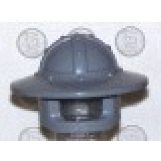 Minifigure, Headgear Helmet Castle with Chin Guard and Broad Brim