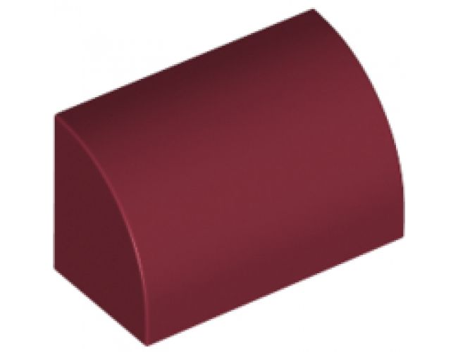 Slope, Curved 1 x 2 x 1