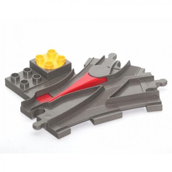 Duplo, Train Track Switcher with 2 x 2 Studs