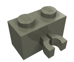 Brick, Modified 1 x 2 with Clip (Vertical Grip)