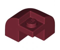 Brick, Modified 2 x 2 x 1 1/3 with Curved Top
