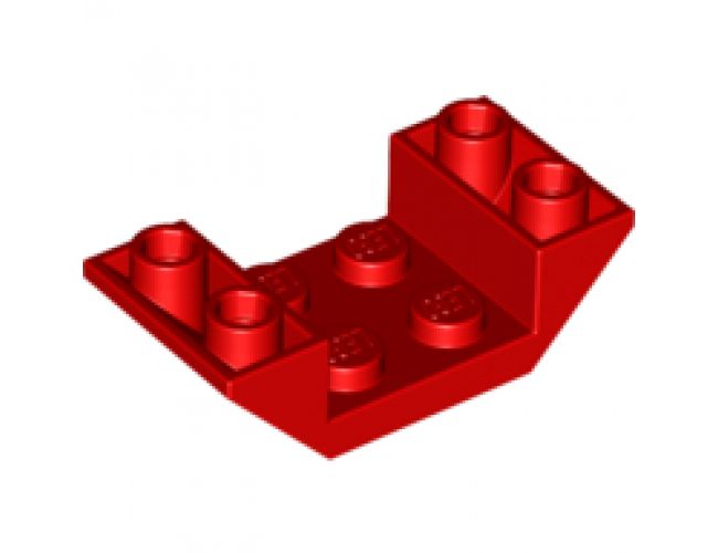 Slope, Inverted 45 4 x 2 Double with 2 x 2 Cutout