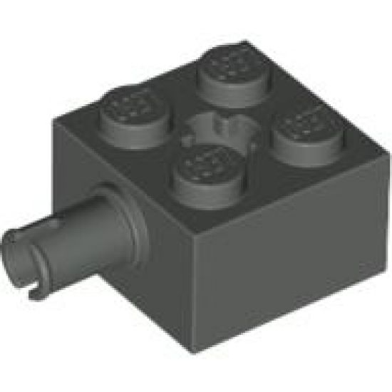 Brick, Modified 2 x 2 with Pin and Axle Hole