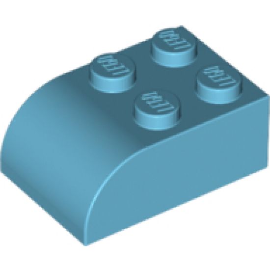 Slope, Curved 3 x 2 x 1 with Four Studs