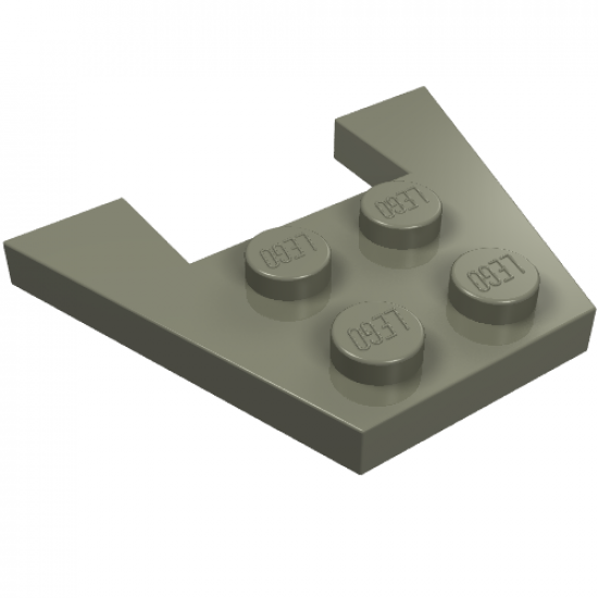 Wedge, Plate 3 x 4 without Stud Notches