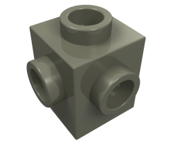 Brick, Modified 1 x 1 with Studs on 4 Sides