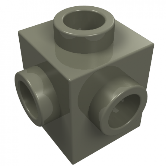 Brick, Modified 1 x 1 with Studs on 4 Sides