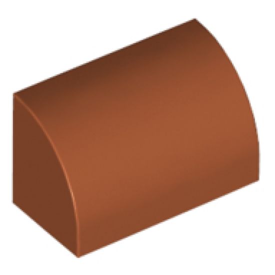 Slope, Curved 1 x 2 x 1