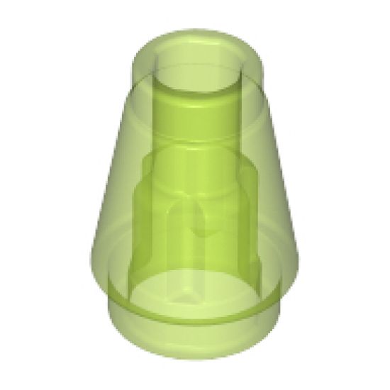 Cone 1 x 1 with Top Groove