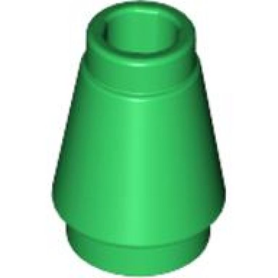 Cone 1 x 1 with Top Groove