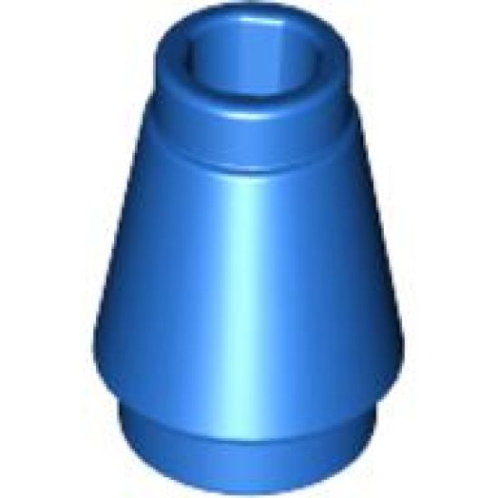 Cone 1 x 1 with Top Groove