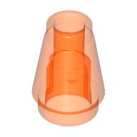 Cone 1 x 1 with Top Groove