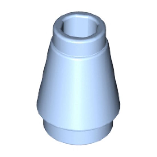 Cone 1 x 1 with Top Groove