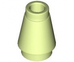 Cone 1 x 1 with Top Groove