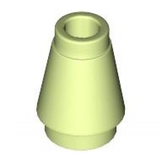 Cone 1 x 1 with Top Groove