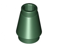 Cone 1 x 1 with Top Groove