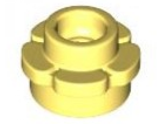 Plate, Round 1 x 1 with Flower Edge (5 Petals)