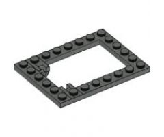 Plate, Modified 6 x 8 Trap Door Frame Horizontal