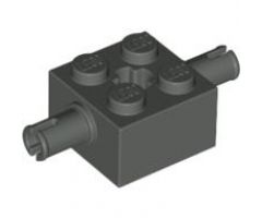 Brick, Modified 2 x 2 with Pins and Axle Hole