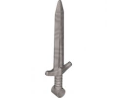 Minifigure, Weapon Sword, Greatsword Pointed with Upturned Crossguard