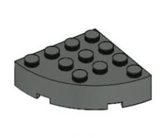 Brick, Round Corner 4 x 4 Full Brick
