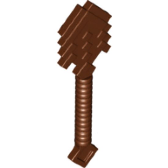 Minifigure, Utensil Shovel Pixelated (Minecraft)