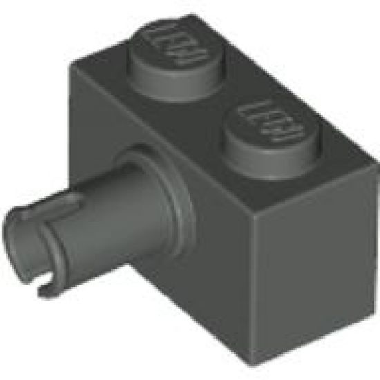 Brick, Modified 1 x 2 with Pin