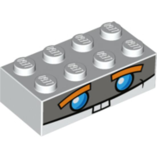 Brick 2 x 4 with Boost Face Pattern (17101)