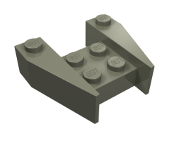 Wedge 3 x 4 without Stud Notches