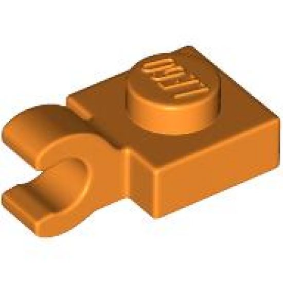Plate, Modified 1 x 1 with Open O Clip (Horizontal Grip)