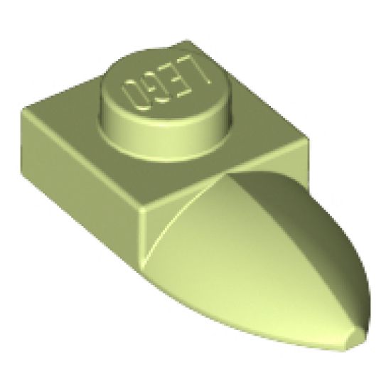 Plate, Modified 1 x 1 with Tooth Horizontal