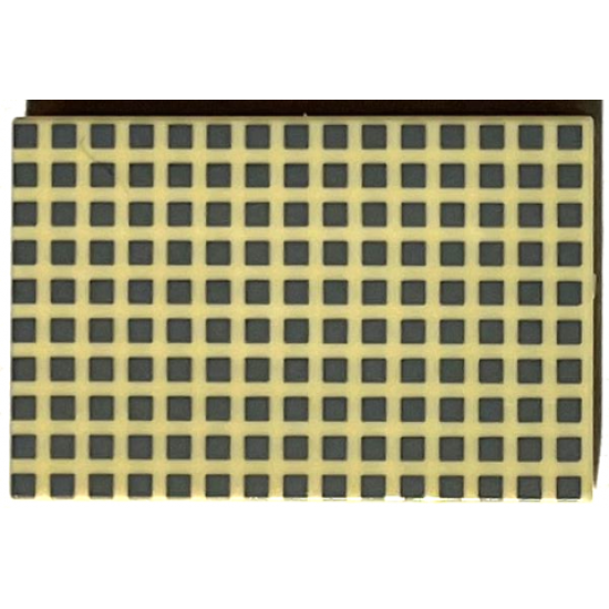 Tile 2 x 3 with Dark Bluish Gray Squares Pattern