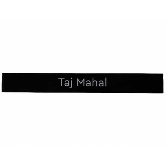 Tile 1 x 8 with 'Taj Mahal'  Pattern (Sticker) - Set 40585