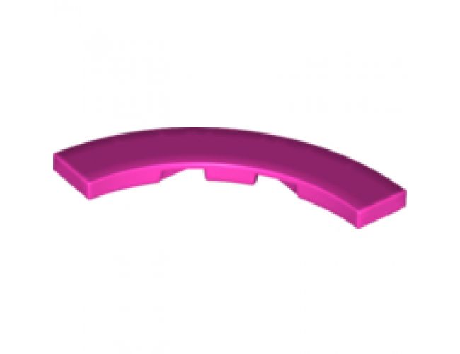 Tile, Round Corner 4 x 4 Macaroni Wide