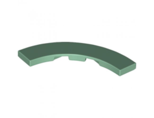 Tile, Round Corner 4 x 4 Macaroni Wide