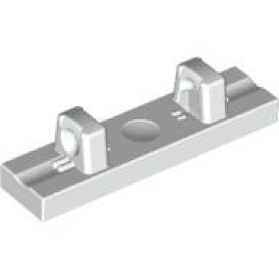 Hinge Tile 1 x 4 Locking Dual 1 Fingers on Top