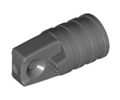 Hinge Cylinder 1 x 2 Locking with 1 Finger and Axle Hole on Ends without Slots