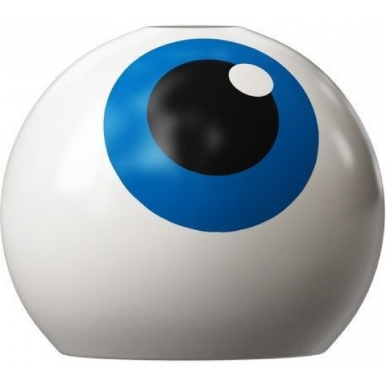 Technic Ball Joint with Eye with Blue Iris and Black Pupil Pattern