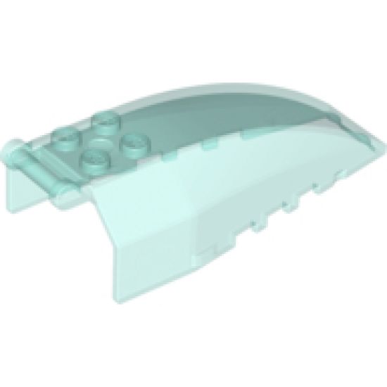 Windscreen 8 x 4 x 2 with 4 Studs and Bar Handle