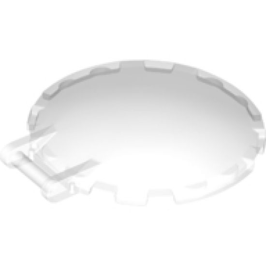 Dish 6 x 6 Inverted with Bar Handle