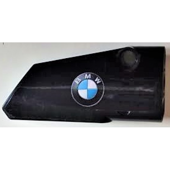 Technic, Panel Fairing # 4 Small Smooth Long, Side B with BMW Logo Pattern (Sticker) - Set 42063