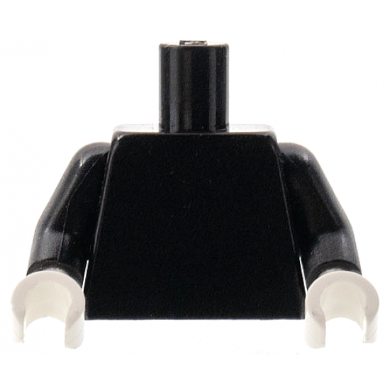 Torso Plain / Black Arms / White Hands