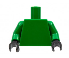 Torso Plain / Green Arms / Black Hands